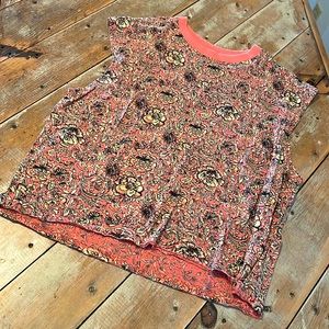 Free People Floral Top